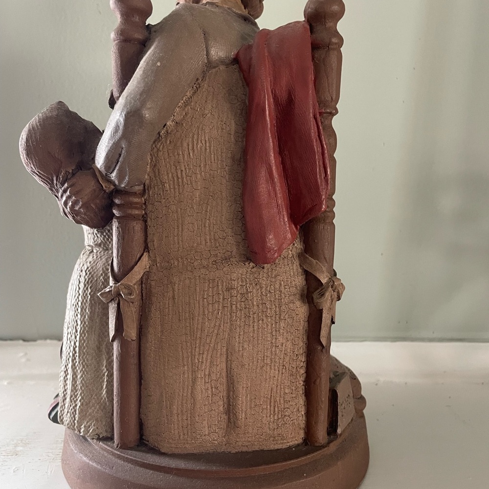 A “Tom Clark” original of grandmother and child sharing traditions. - Picture 5 of 6